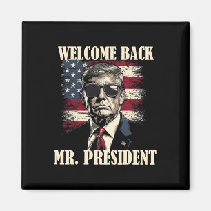Imã Bem-vindo de volta Senhor Presidente Donald Trump 