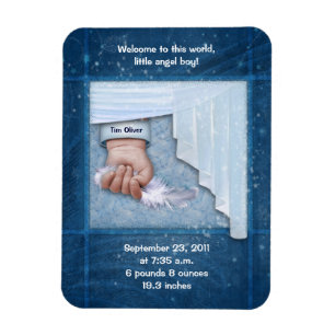 Ímã Bem-vindo, meu anjo