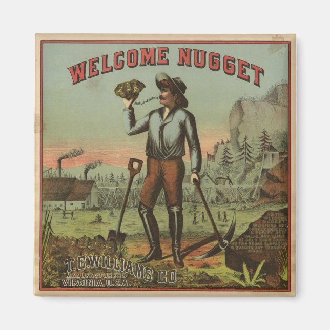 Imã Bem-vindo, Nugget-1904 (Frente)