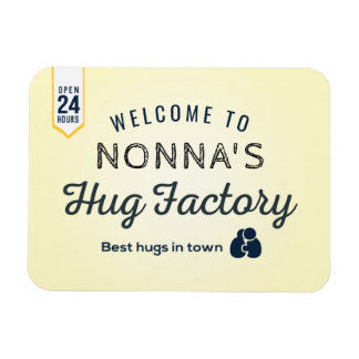 Ímã Bem-vindos à fábrica Hug da NONNA