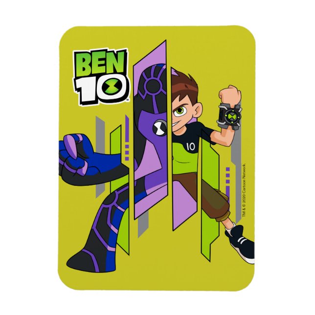 Ímã Ben 10 Atualizar Transformação de DNA (Vertical)