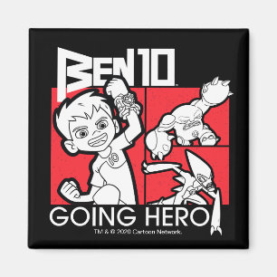 Imã Ben 10 indo para o herói