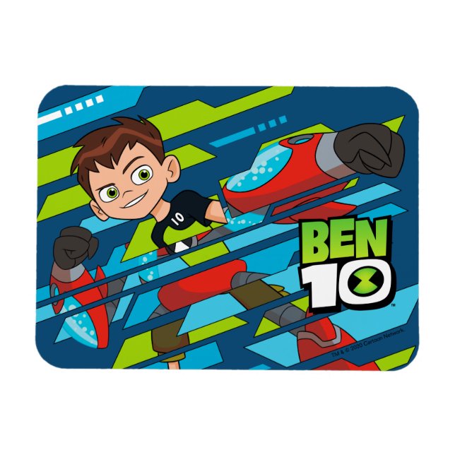 Ímã Ben 10 Transformação de DNA em estouro (Horizontal)