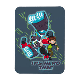 Ímã Ben e Omni-Quatro Armas Avançadas - É Hora Herói