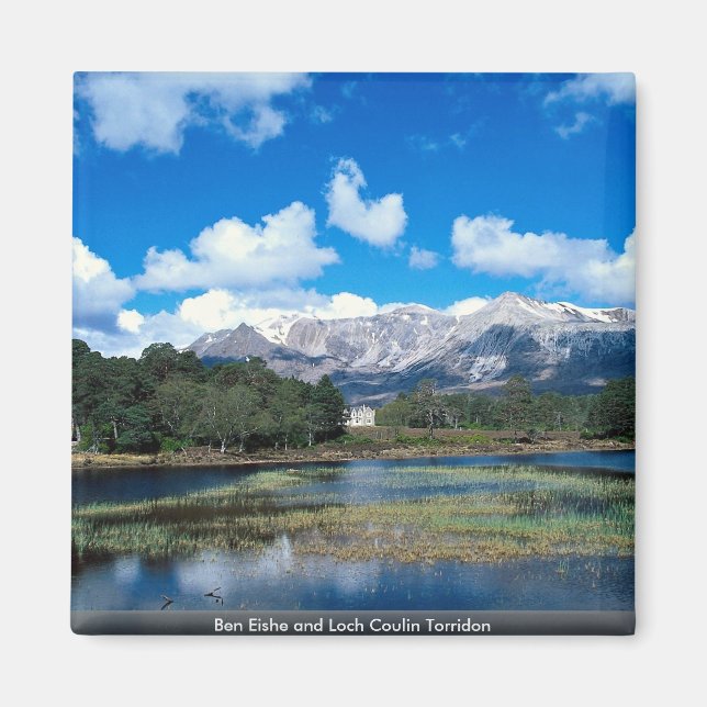 Imã Ben Eishe e Loch Coulin Torridon (Frente)