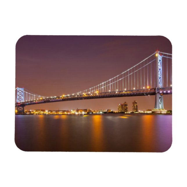 Ímã Ben Franklin Bridge (Horizontal)