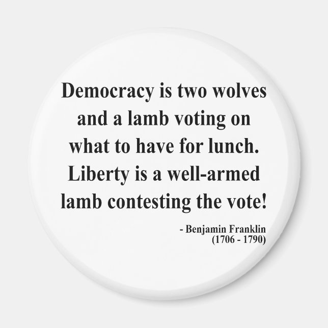 Imã Ben Franklin Cote 2a (Frente)