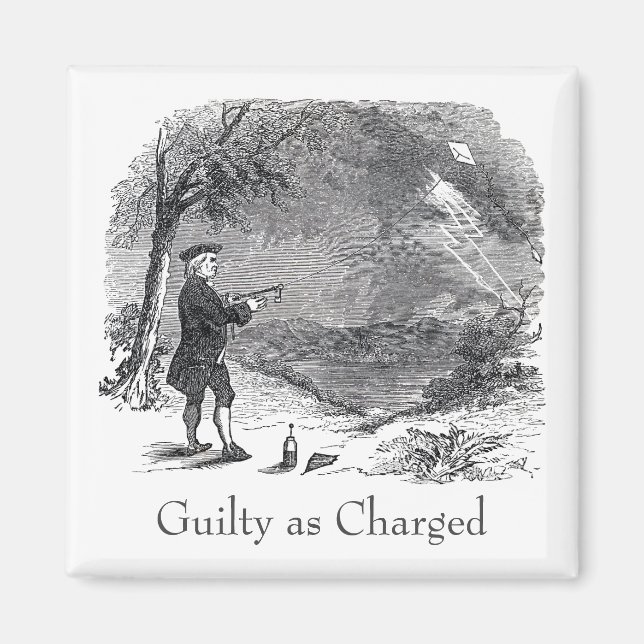 Imã Ben Franklin Guilty foi acusado (Frente)