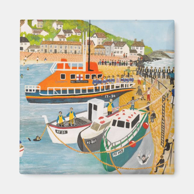 Imã Bênção do barco salva-vidas em Mousehole (Frente)