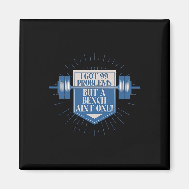 Imã Bench Bodybuilding Para Motivação Móvel (Frente)