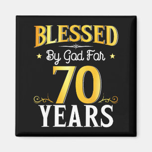 Imã Bendito Por Deus Por 70 Anos Aniversário De 70 Ano