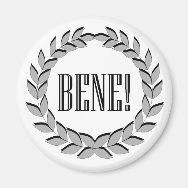 Imã Bene! Bom trabalho! (Frente)