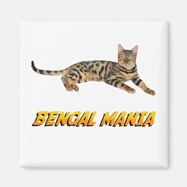 Imã Bengal Mania Magnet (Frente)