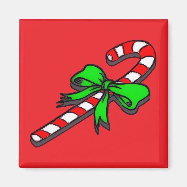 Imã Bengala de Natal  (Frente)