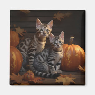 Imã Bengala Kitten Autumn Delight Pumpkin