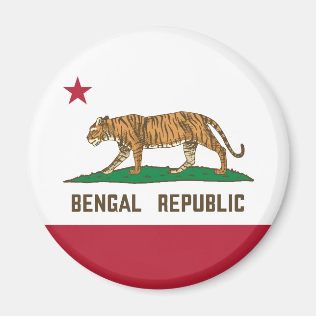 Imã Bengala República Tiger Flag Bengali Pride (Frente)