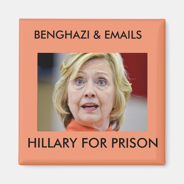 IMÃ BENGHAZI EMAILS HILLARY FOR PRISON (Frente)