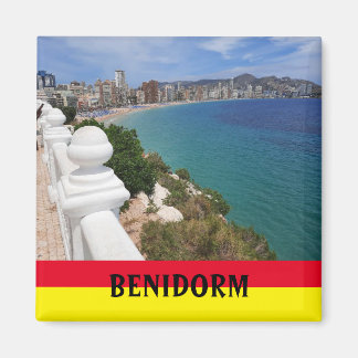 Imã Benidorm Playa Levante Beach Espanha Souvenir