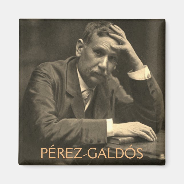 Imã Benito Pérez-Galdós Magnet (Frente)