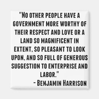 Imã Benjamin Harrison Quote