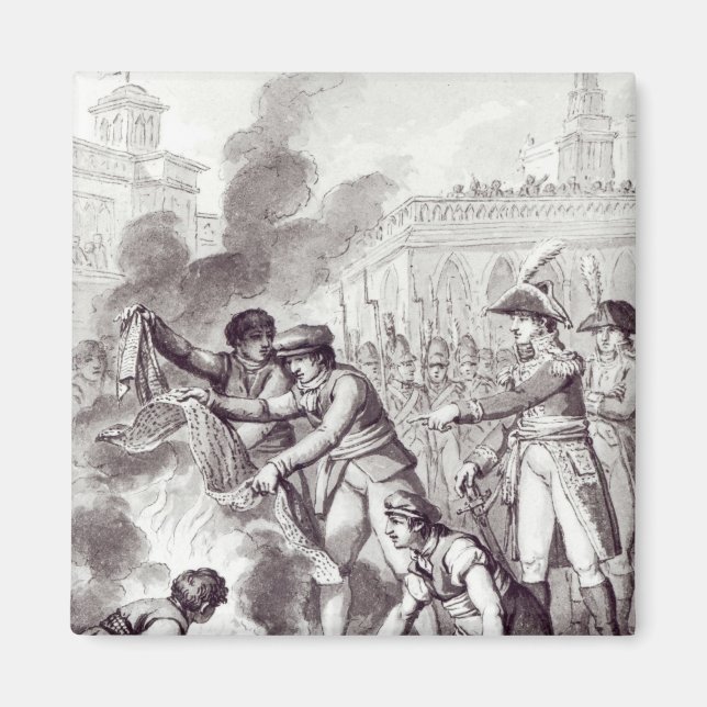 Imã Bens ingleses queimados em Amsterdã (Frente)