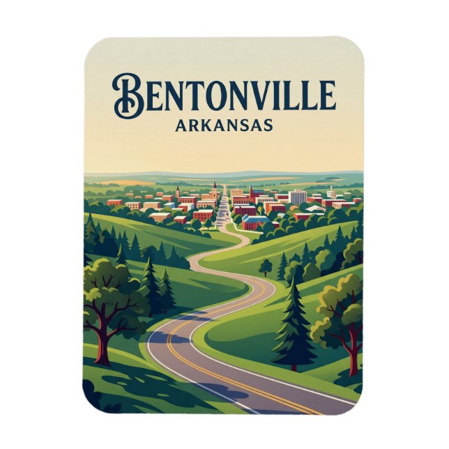 Ímã Bentonville EUA (Vertical)