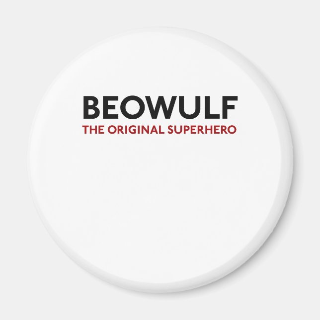 Imã Beowulf, o super-herói original (Frente)