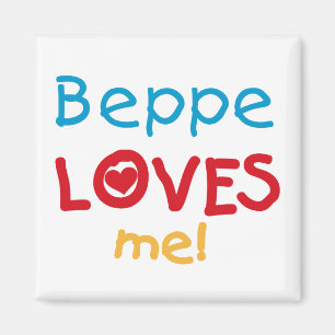 Imã Beppe me ama T-shirts e presentes