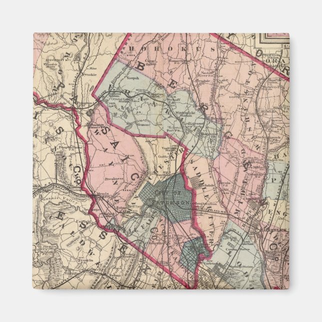 Imã Bergen, Cos Passaico, NJ (Frente)