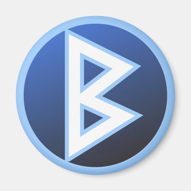 Imã Berkana Beorc Rune (Frente)