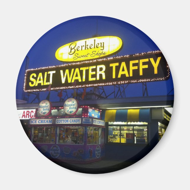 Imã Berkeley Salt Water Taffy ao sol (Frente)