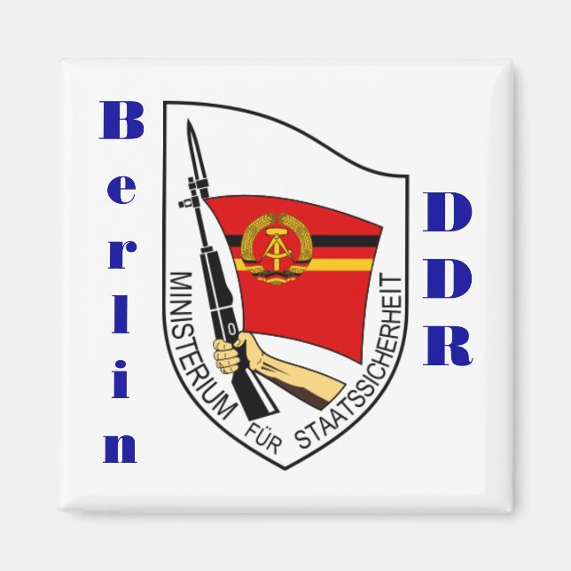 Imã Berlim, Alemanha Stasi Magnet (Frente)