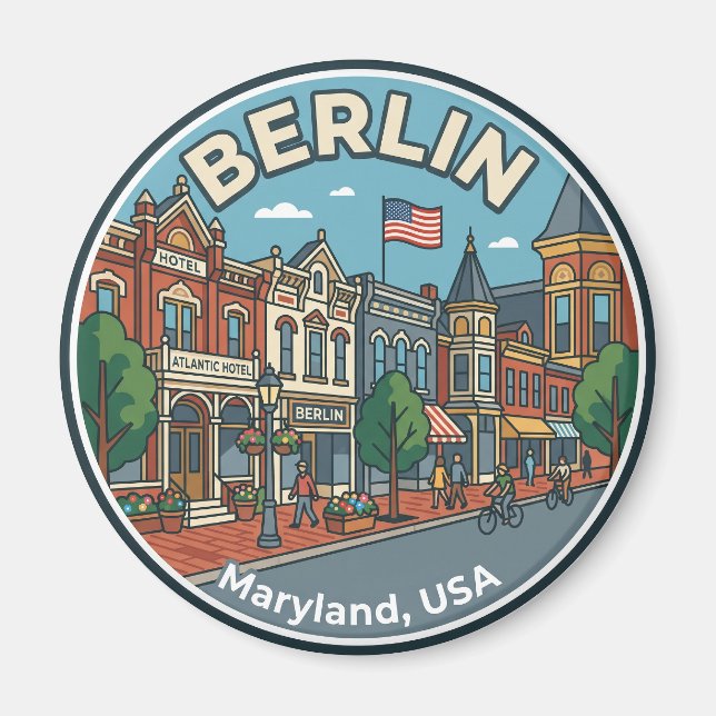 Imã Berlim Maryland EUA (Frente)