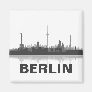 Imã Berlim Skyline frigorífico íman