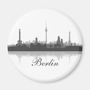 Imã Berlim Skyline frigorífico íman