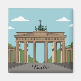 Imã Berlin Brandenburg Gate – Classic City Landmark