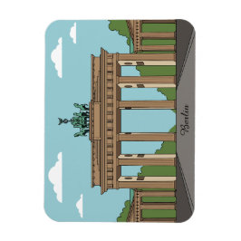 Ímã Berlin Brandenburg Gate – Classic City Landmark