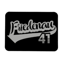 Ímã Berlin Friedenau 41 Classic City Number