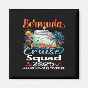 Imã Bermuda Cruise Squad 2025 Família Amiga Bermuda Cr