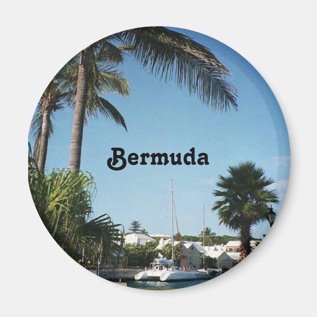 Imã Bermuda Magnet (Frente)