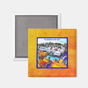 Imã Bermuda Pop Art