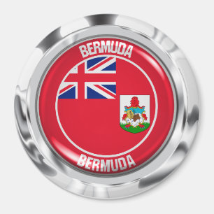 Imã Bermuda Round Emblem
