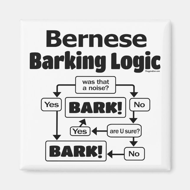 Imã Bernese Barking Logic (Frente)