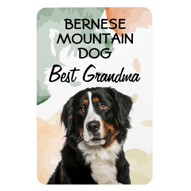 Ímã Bernese Mountain Dog Melhor Magneta (Vertical)
