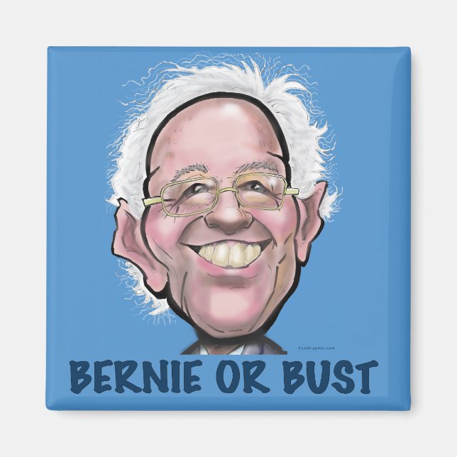 IMÃ BERNIE OU BUST (Frente)