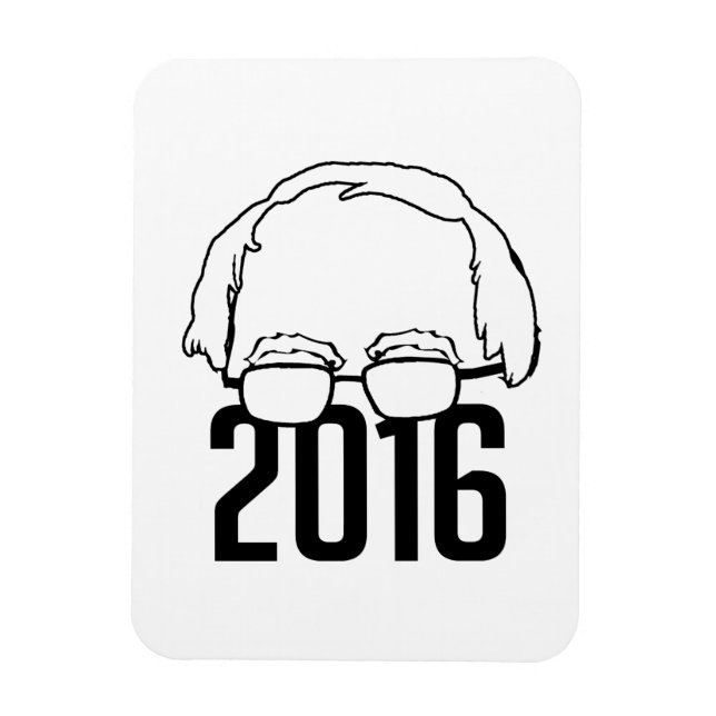 Ímã Bernie Sanders 2016 (Vertical)