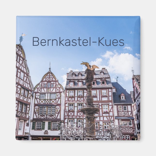 Imã Bernkastel-Kues Facadas Históricas Alemanha Souven (Frente)