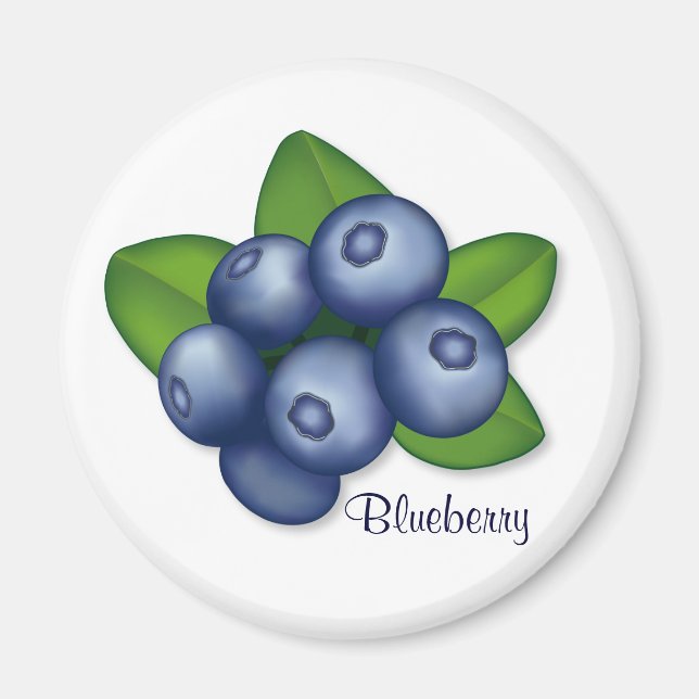 Imã Berry Blueberry (Frente)