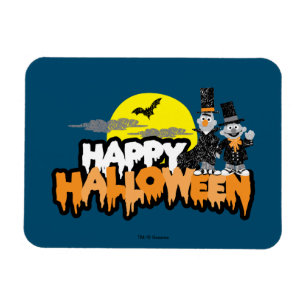 Ímã Bert e Ernie Feliz Halloween