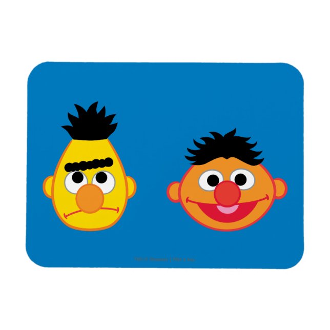 Ímã Bert & Ernie Emojis (Horizontal)
